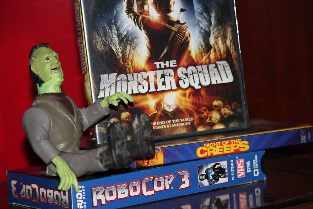 Fred Dekker films: The Monster Squad, Night of the Creeps and RoboCop 3.