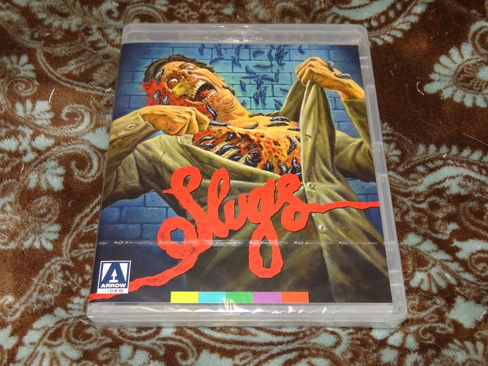 Slugs: The Movie Blu-ray from Arrow.