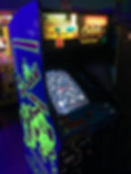 Namco 20 Year Reunion arcade machine with Ms. Pac-Man and Galaga.