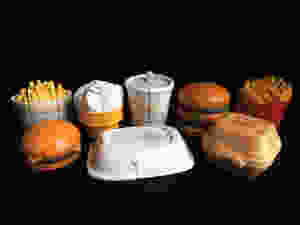 McDonald's New Food Changeables toys in food form.