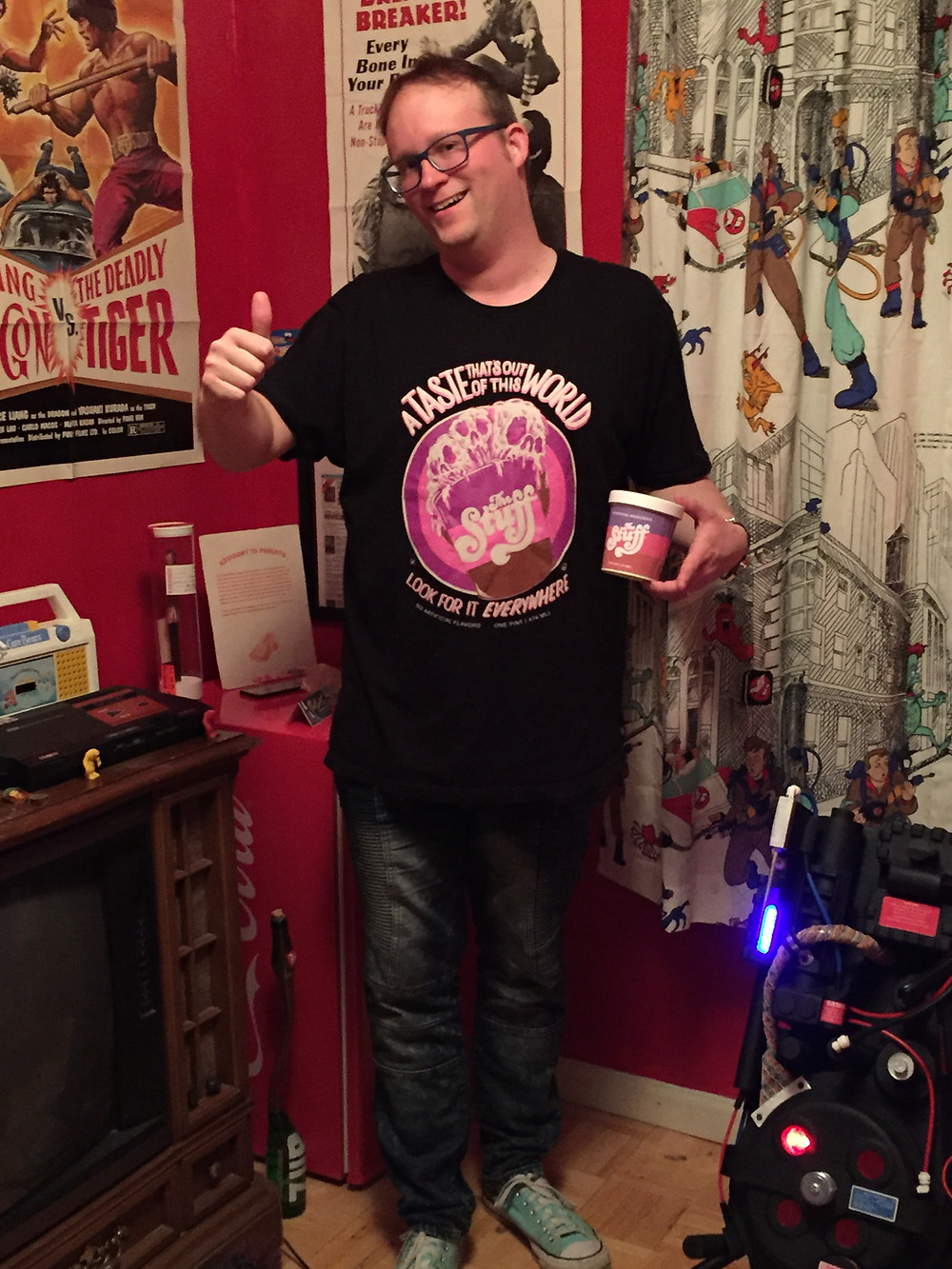 Larry Cohen The Stuff t-shirt.