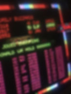 Williams Joust high score screen Lonnie McDonald.