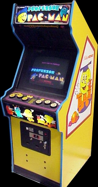 Professor PAC-MAN arcade machine