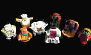 McDonald's '80s New Food Changeables kid's meal toys transform.