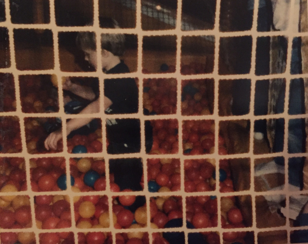 '80s Chuck E. Cheese ballpit ball pit.