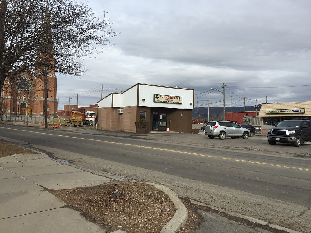 Evergreen Express Chinese takeout restaurant.