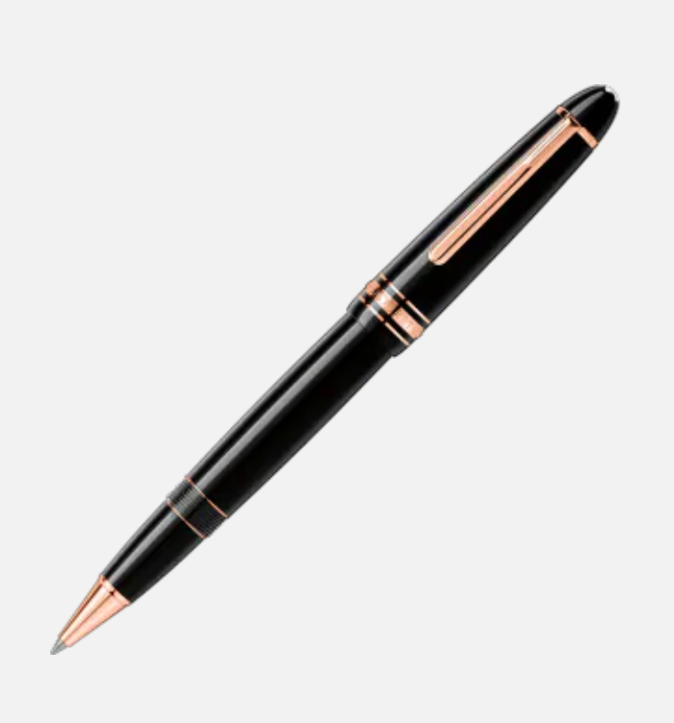 MONTBLANC- Meisterstück Rose Gold-Coated LeGrand Rollerball