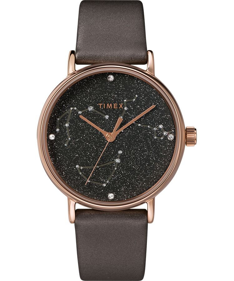 Thumbnail: TIMEX- CELESTIAL OPULENCE 37MM TEXTURED STRAP WATCH