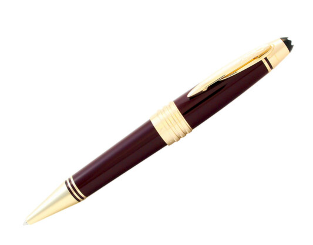 MONTBLANC GREAT CHARACTERS JOHN F. KENNEDY BURGUNDY BALLPOINT 118083