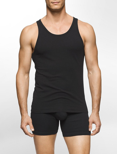 Calvin Klein- Modern Cotton Stretch 2 Pack Tank | Luxury Base US