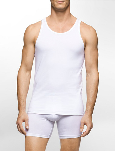 ★ ★ Men's Modern Cotton Stretch Tank 2PK Amazon.com: adidas Men's Tank Tops (2-Pack) – Stretch Cotton