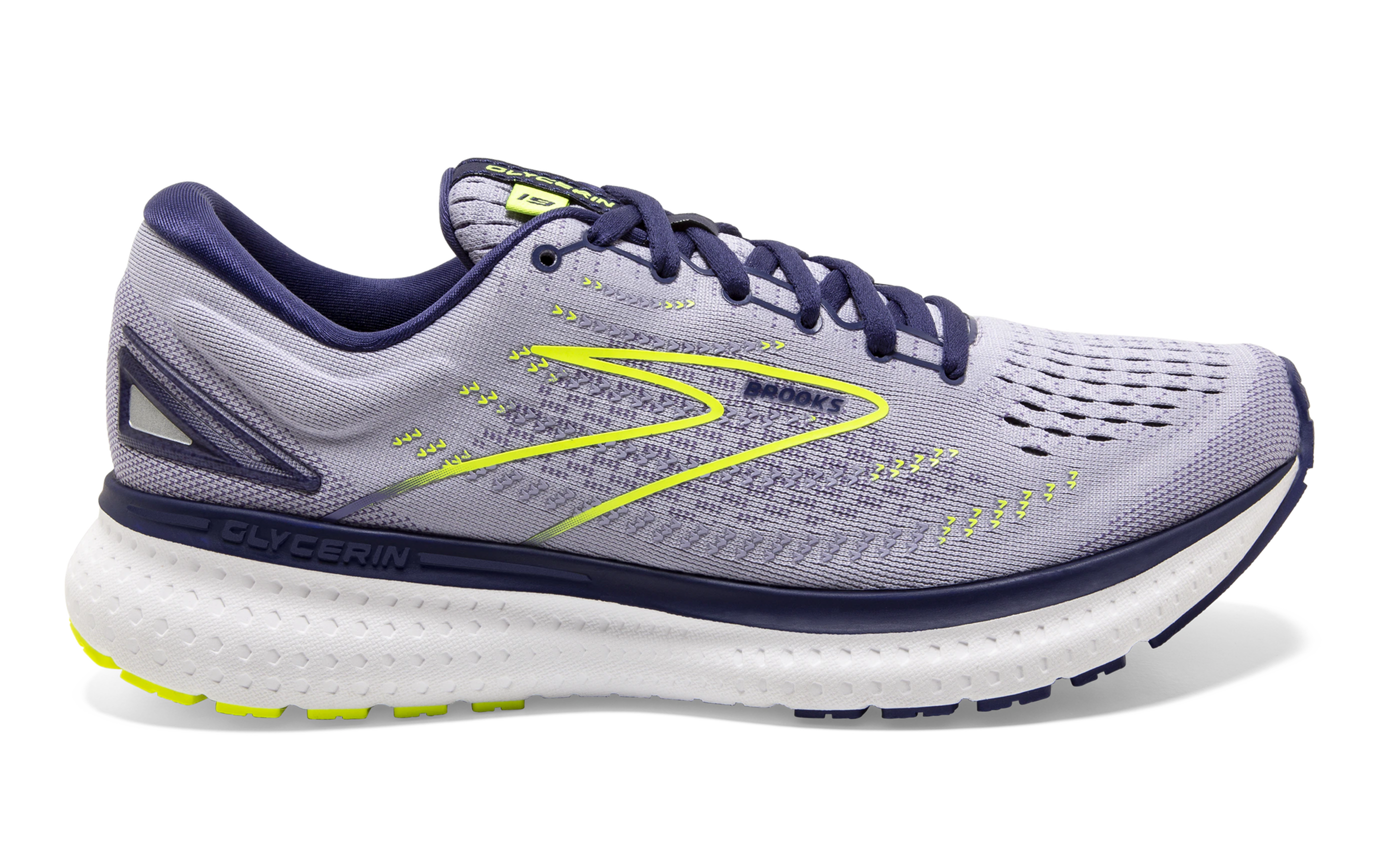 BROOKS RUNNING- Women's Glycerin 19 - Lavender/Blue/Nightlife