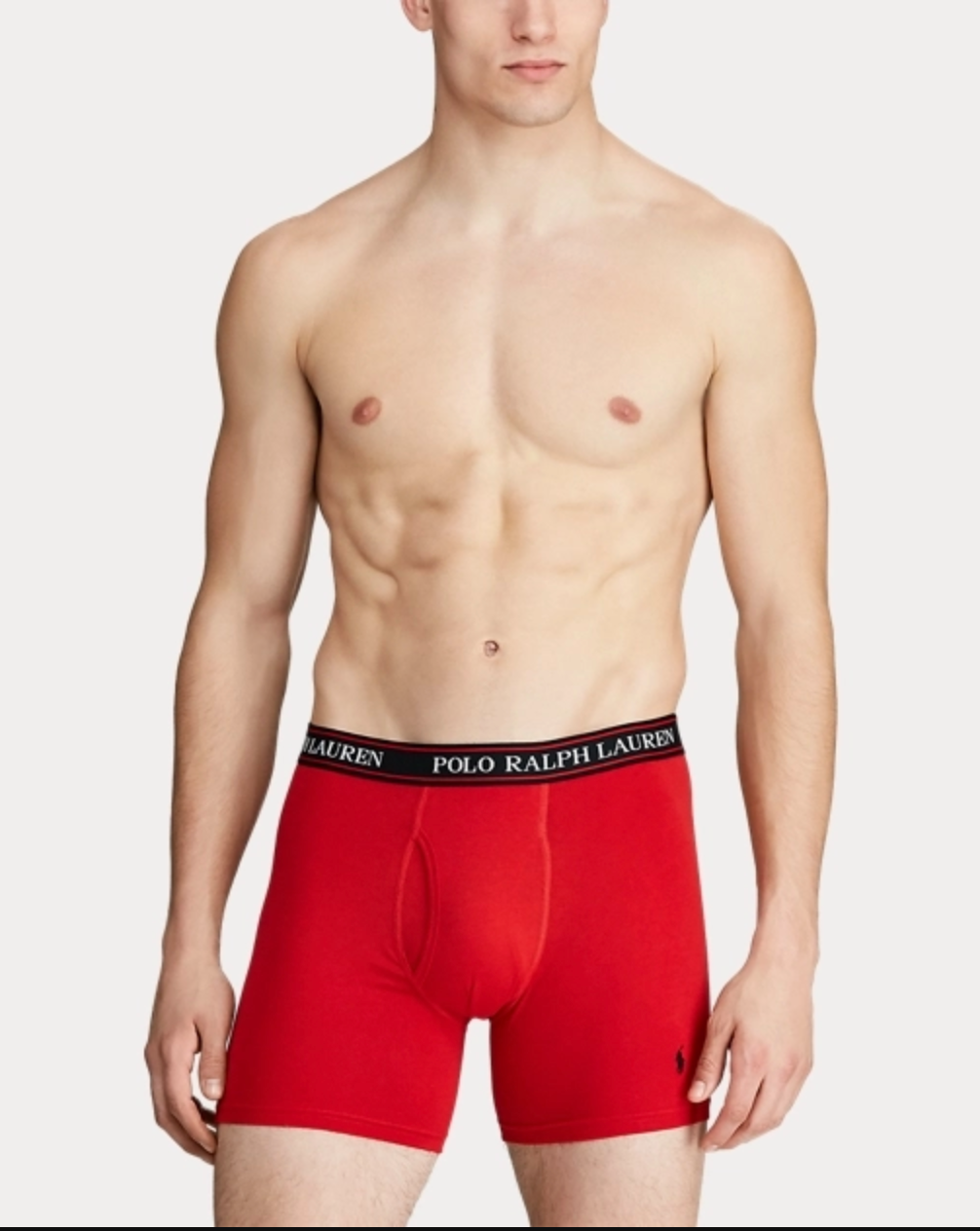 RALPH LAUREN UNDERWEAR- Stretch Boxer Brief 3-Pack