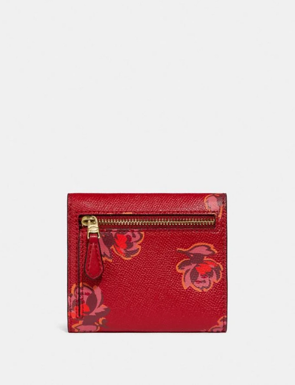 Thumbnail: Coach Small Wallet With Floral Print