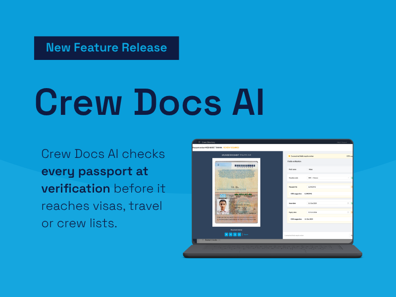 90POE builds AI passport checks into OpenOcean STUDIO® Crew