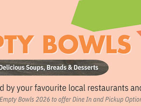 Seeking sponsors for Empty Bowls 2026
