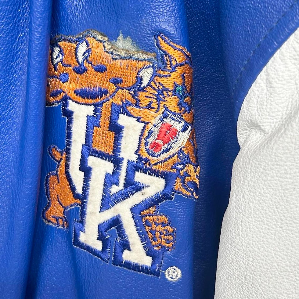 Thumbnail: Vintage University of Kentucky Leather Jacket