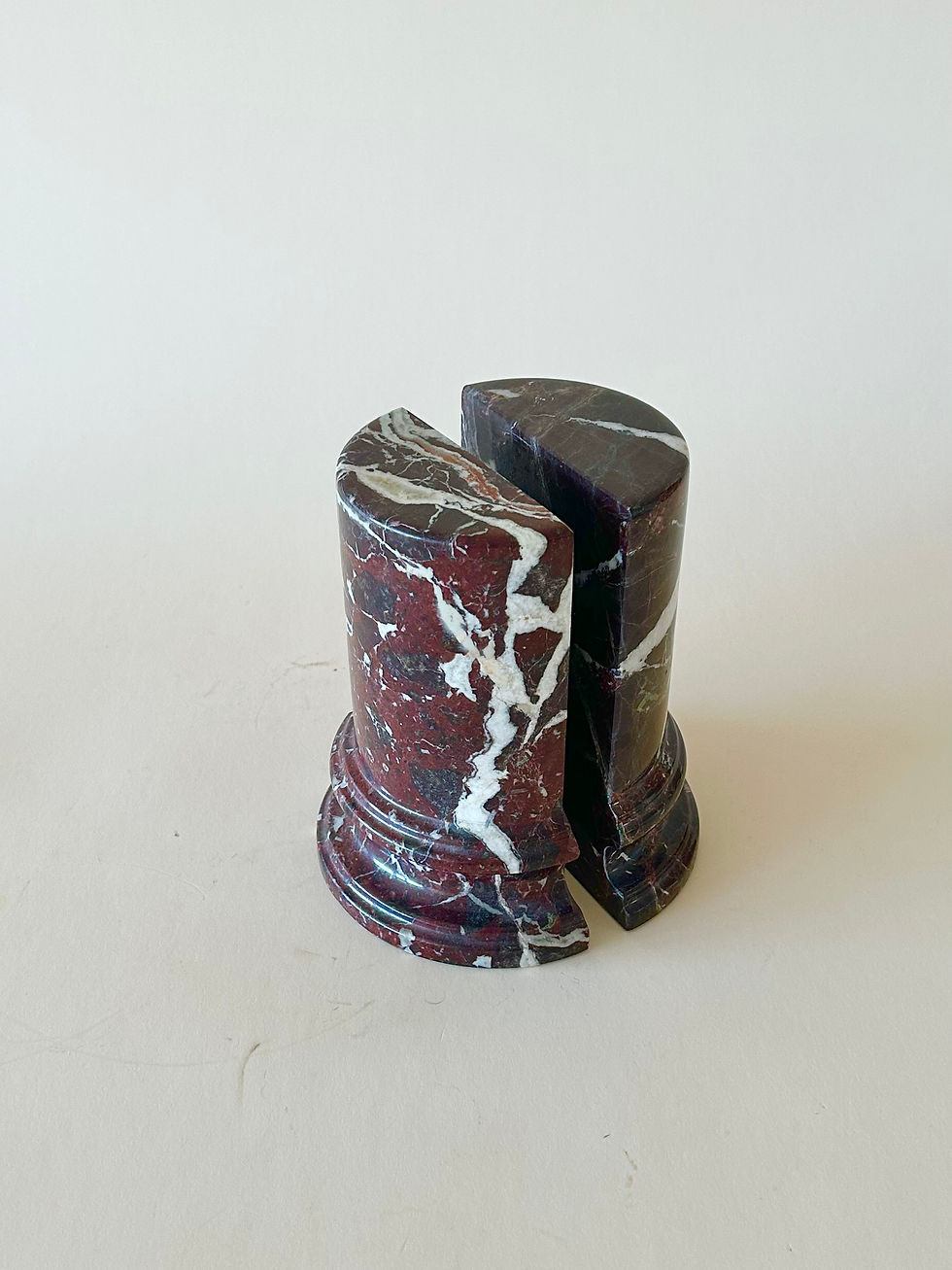 Thumbnail: Vintage Marble Bookends