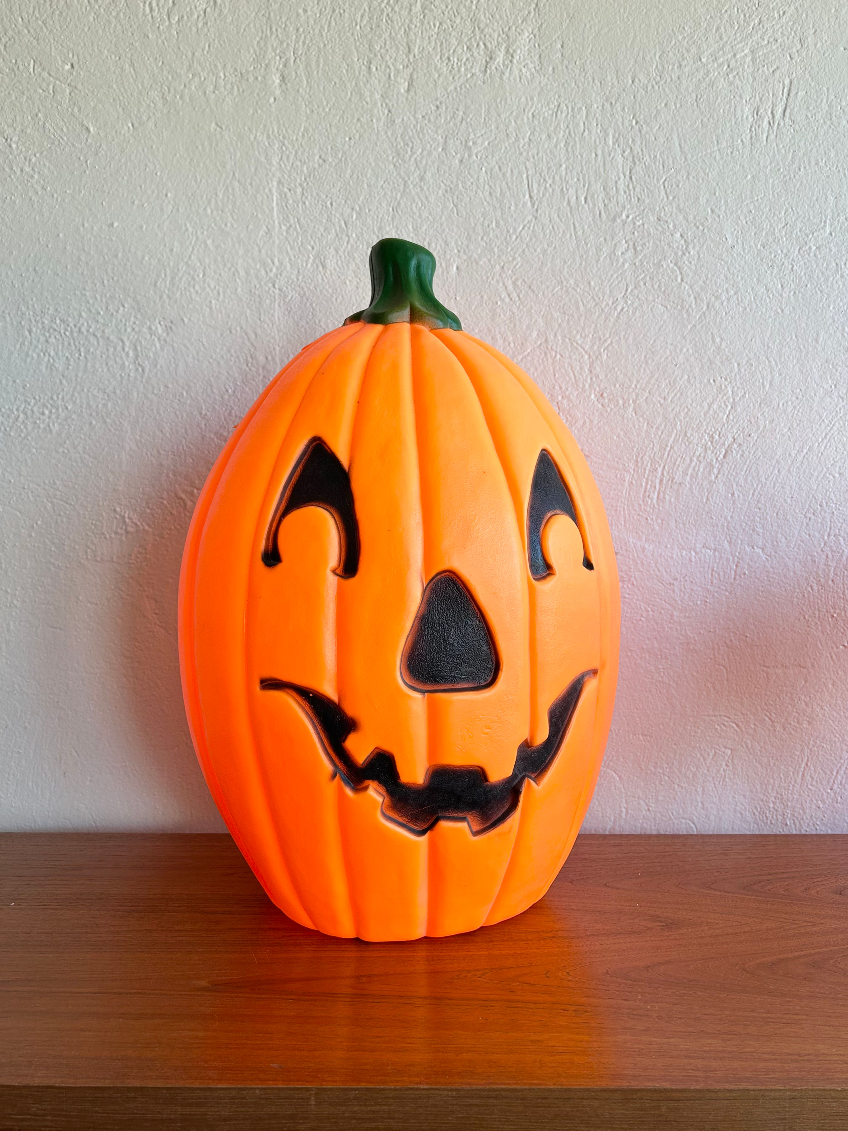 Vintage Don Featherstone Pumpkin Blow Mold