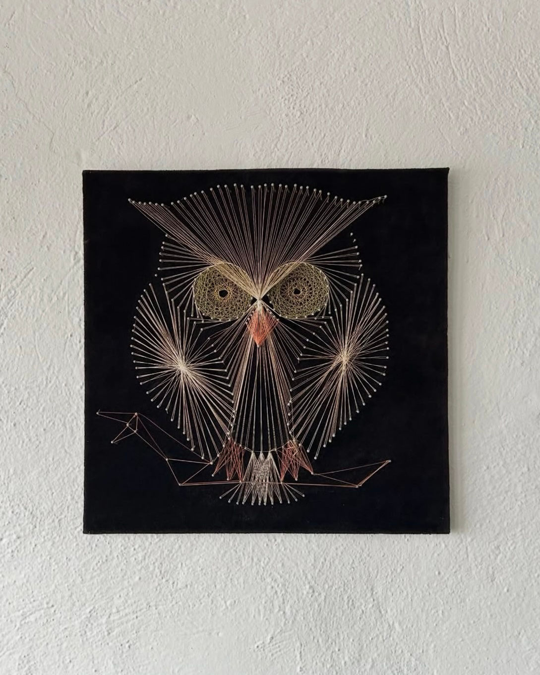 MCM Owl String Art