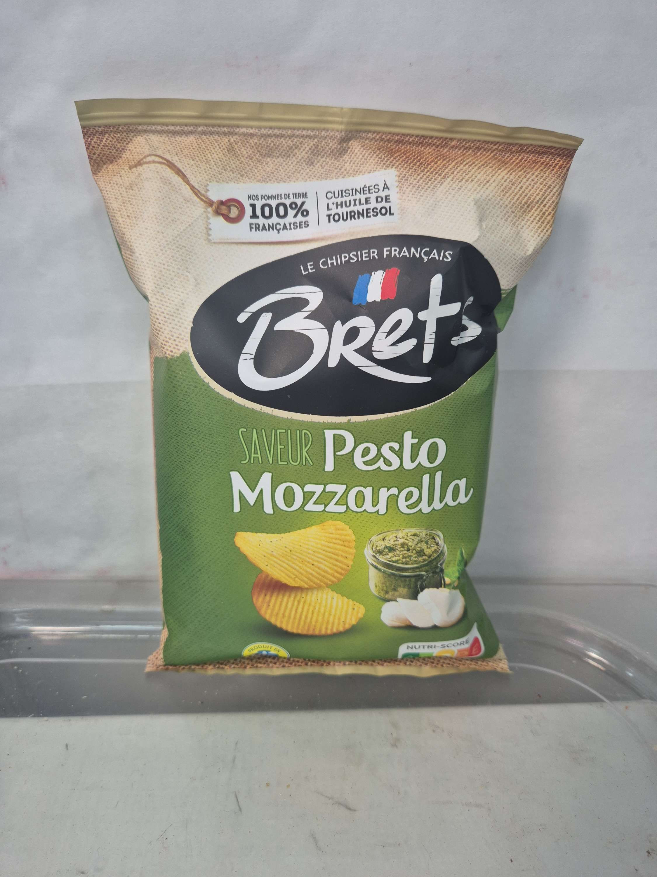 Chip saveur pesto mozzarella 40gr