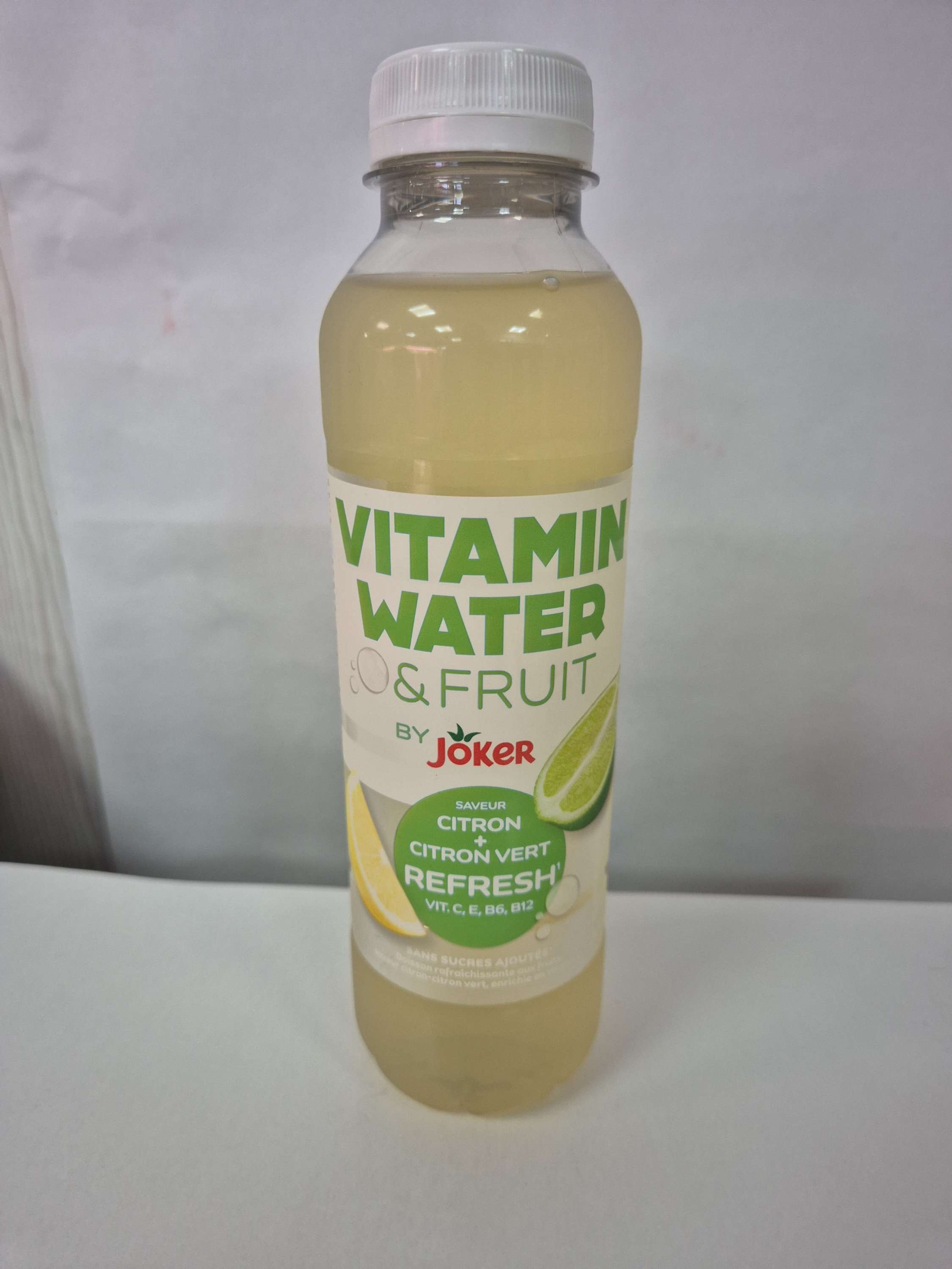 Vitamin water citron +citron vert 50 cl