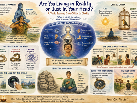 A Yogic Journey from Chitta to Clarity