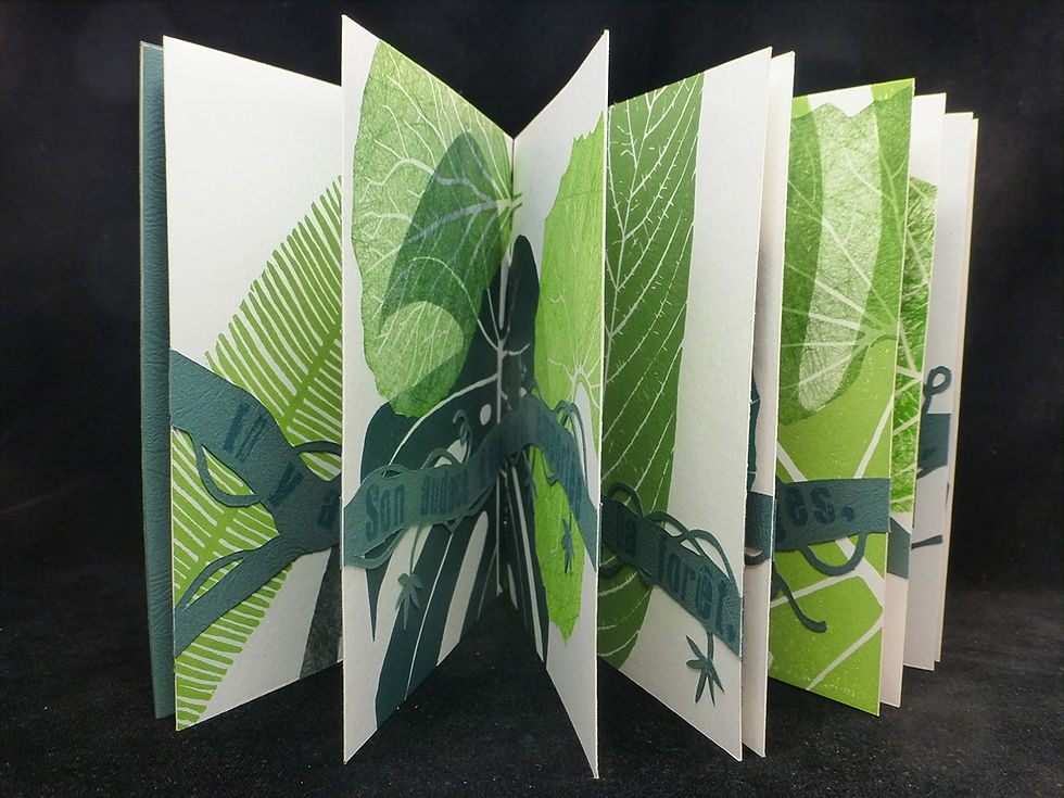 Miniature : Livre d'artiste "que ma joie demeure"