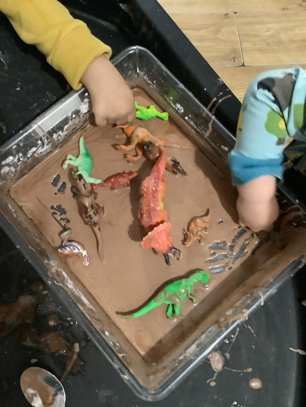 children crafting work