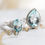 Thumbnail: Oval Aquamarine and Diamond Ring