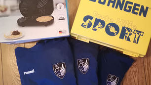 Unsere Prämien der Aktion "Scheine für Vereine" von REWE sind da!