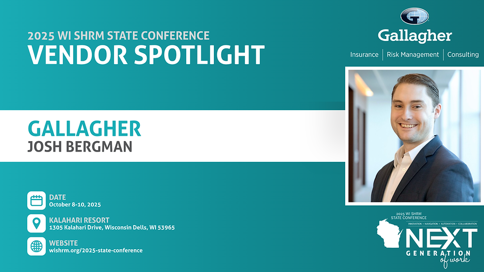 #WISHRM25 Vendor Spotlight: Gallagher with Josh Bergman