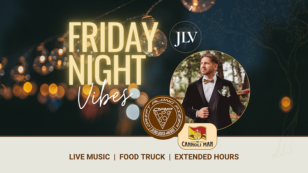 Friday Night Vibes: Sam Swanson with Drift Along Pizza & the Cannoli Man