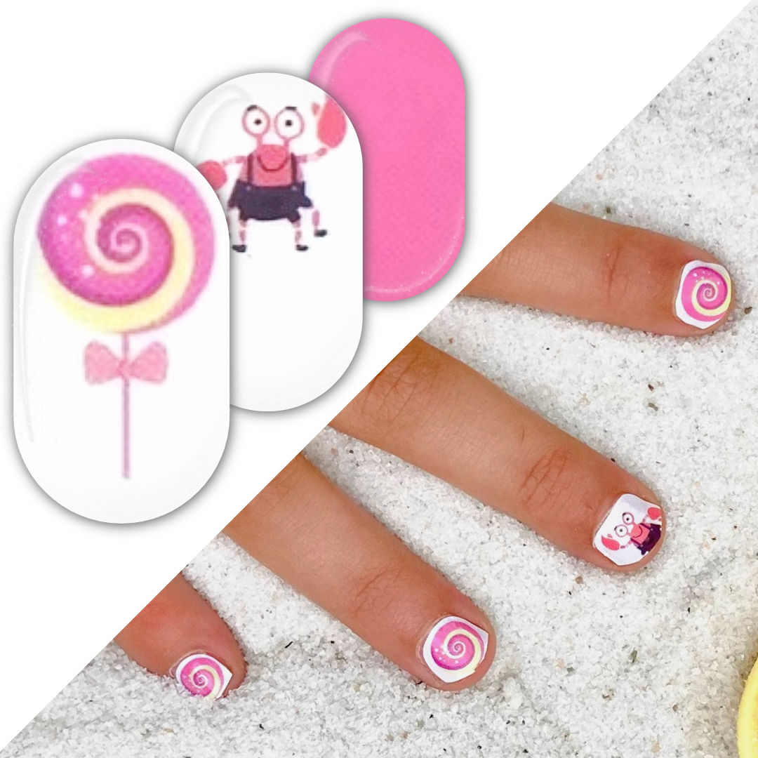 Beach Fun Nail Wraps (Kids)