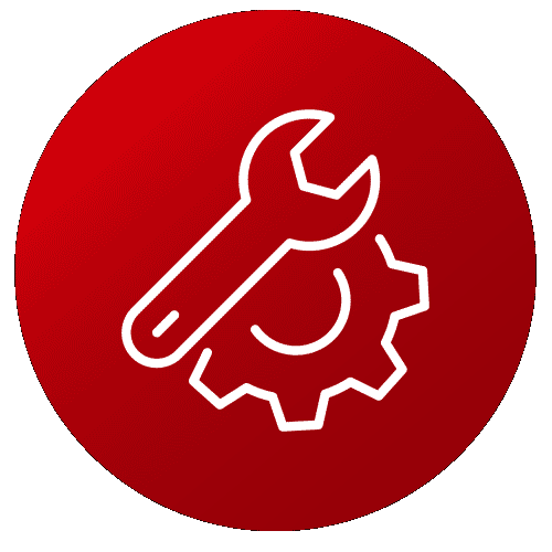 Icon Reparaturarbeiten und Austausch von defekten Teilen