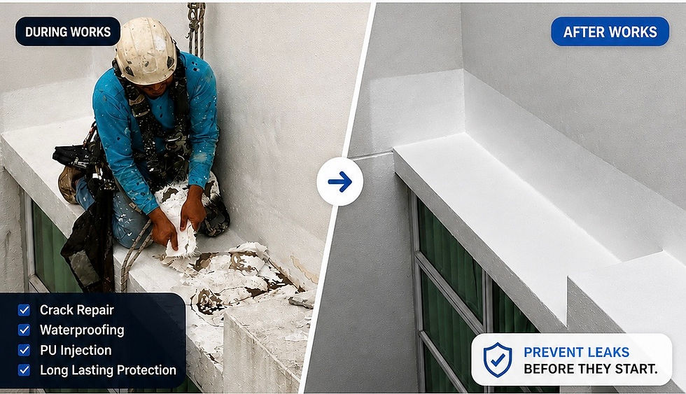 water seepage repairs