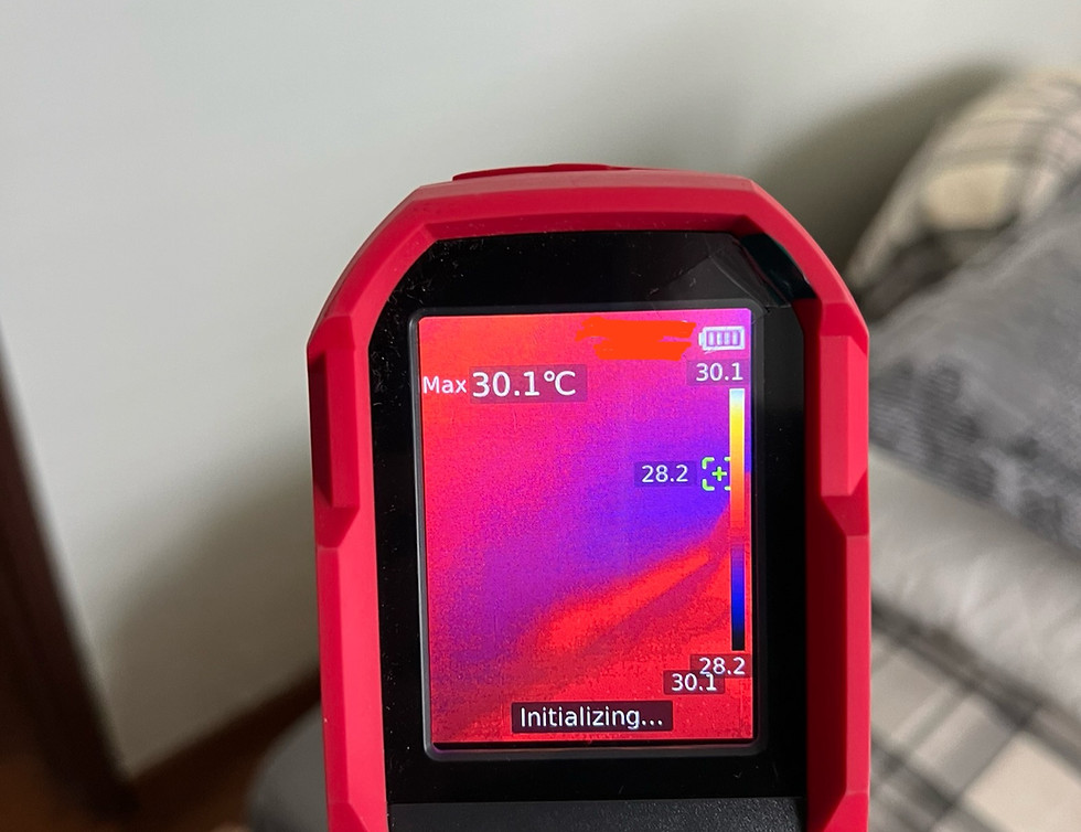 thermal leak detection