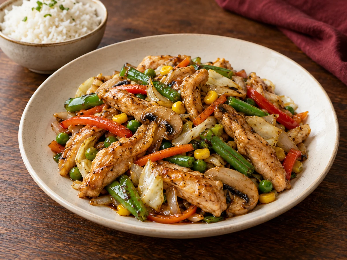 Chef Rayan Thai — Illustrative image · Pictured: Chicken