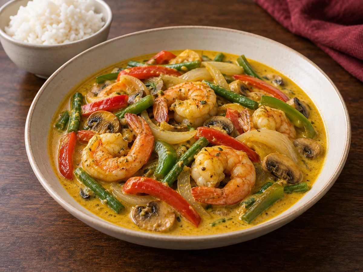 Shrimp curry — Illustrative image