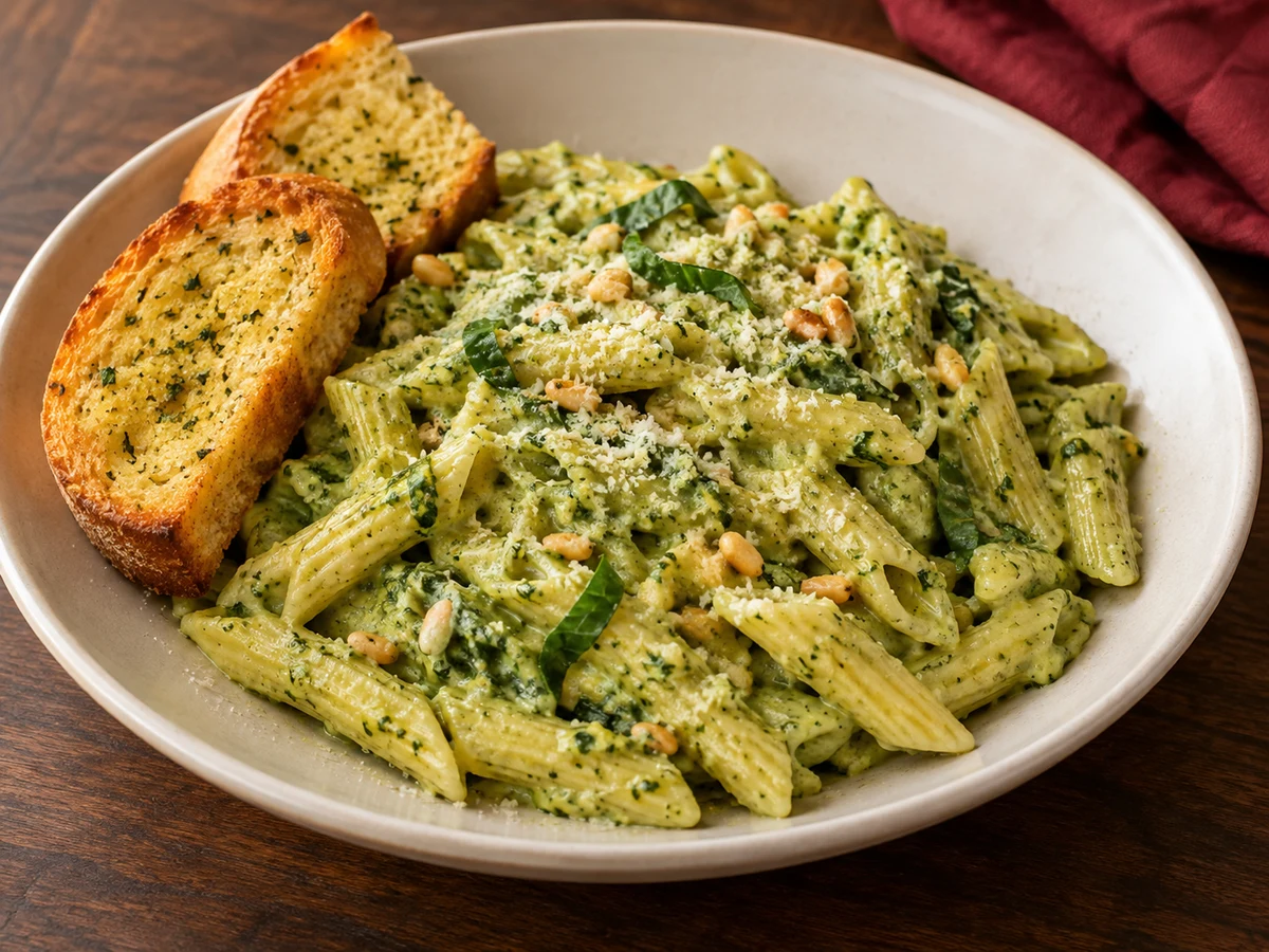 Pesto — Illustrative image · Pictured: Plain