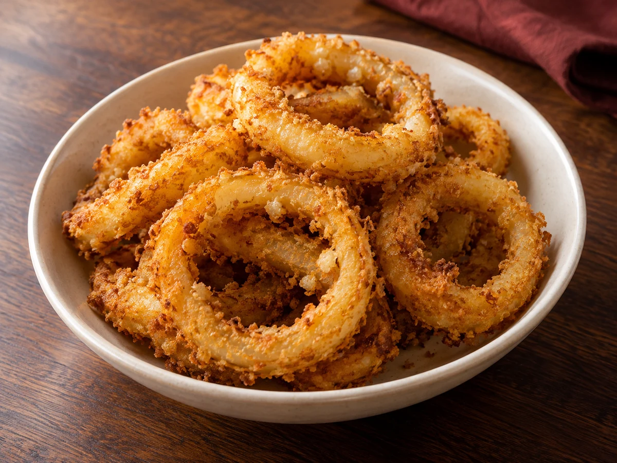 Onion rings — Illustrative image