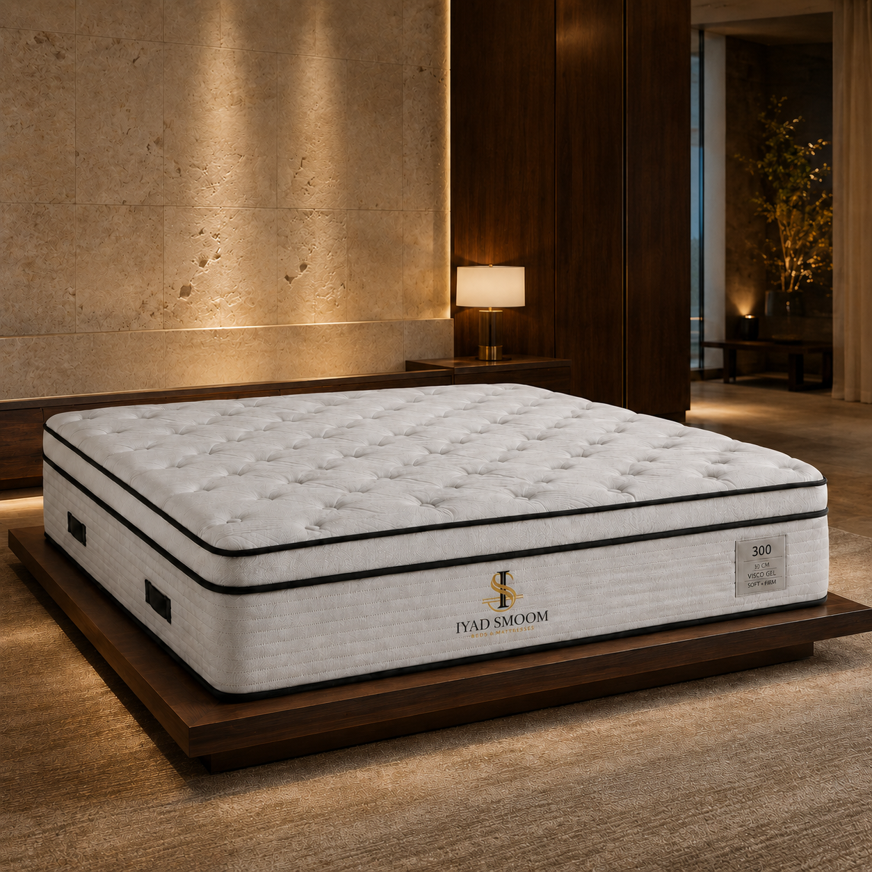 300 GR Reversible Visco Gel Medical Mattress