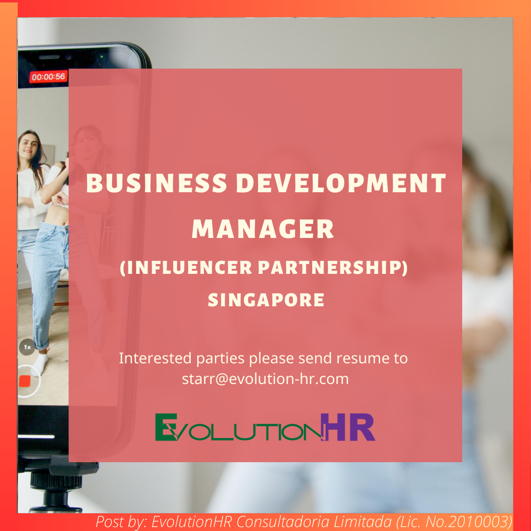 Business Development Manager - Influencer Partnership