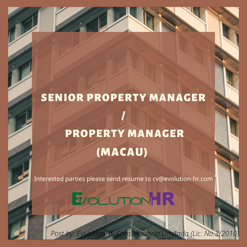 Senior Property Manager/ Property Manager evolutionhr