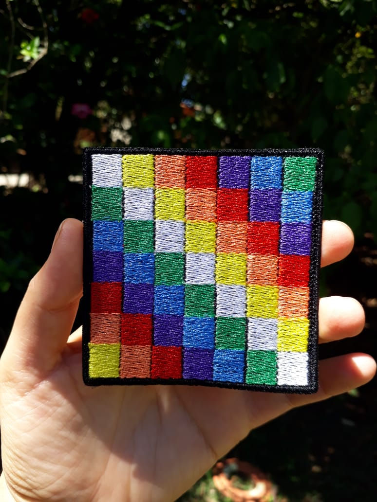 Patch Bandeira Whipala