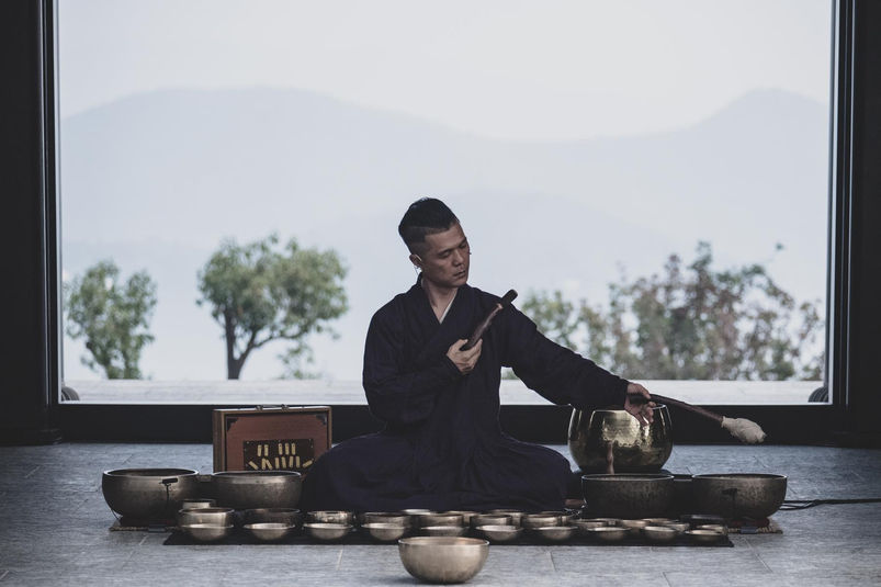 《聽聞頌缽。一心地聽》頌缽音樂會活動照2