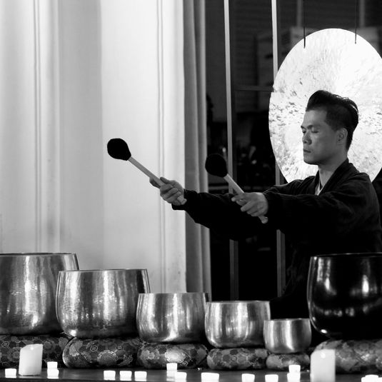 《鼓磬。音色》劇場茶禪活動照7