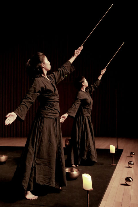 曾文通儀式劇場- 《入靜山林》劇照7 Photo of ritual theatre by Tsang Man-tung "Silence in the wood" 7