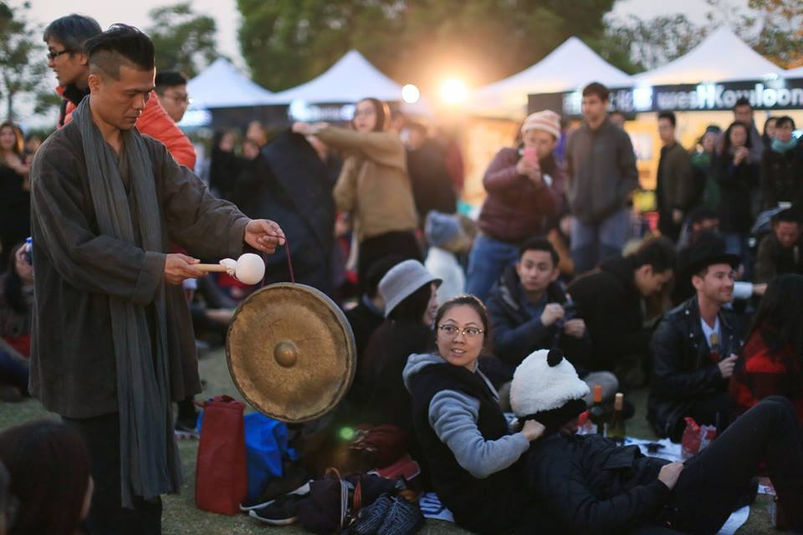 《行深靜謐─曾文通與頌缽行者》- 西九自由約 活動照 2