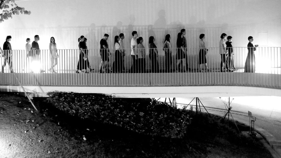 《雕塑組裝》-「境遇五個人」展覽活動照 8